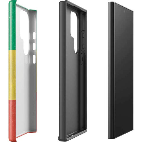 Ethiopia Flag Distressed Galaxy S25 Ultra Impact Case